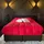 les tendances Hudson Couette Legere Microfibre 200g/m2 220x240cm Gris / Rouge