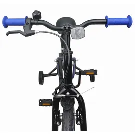 vidaXL Kinderfahrrad 16 Zoll blau/schwarz