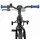 vidaXL Kinderfahrrad 16 Zoll blau/schwarz
