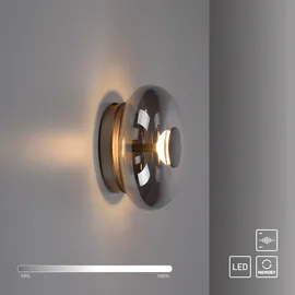 Schöner Wohnen Posh 1 grau Aluminium, Glas, Metall