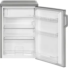 Bomann KS 2194.1 Kühlschrank (120 l, 845 mm hoch, Edelstahl)