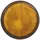 PRO PLUS Reflektor 58mm, orange RUND selbstklebend mit Grundplatte,