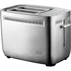 SOLIS OF SWITZERLAND 2-in-1-Toaster "Sandwich Toaster (Typ 8003)", silber, B:21cm H:18cm T:29cm, Toaster, 2 in 1 Toaster und Sandwichmaker