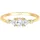 Elli PREMIUM Ring 925 Sterling Silber Verlobungsring in gold, | Gr.: 58