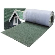 DAPRONA Dachschindeln Firstabdeckung 5m x 32cm Grün