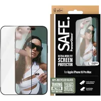 Panzer Glass SAFE. by PanzerGlass Screen Black Frame iPhone 16 Pro Max | Ultra-Wide Fit