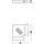 pba 01 Eckablage aus Glas, Nylon Halterungen, 190x190mm
