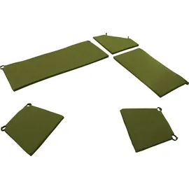 massivline & more Eckbankgruppe MASSIVLINE & MORE "Bodensee", braun (buche massiv natur lackiert, buche massiv natur lackiert, buche massiv natur lackiert), B:137,18cm H:87cm T:52cm, Massivholz, Sitzmöbel-Sets, Eckbankgruppe, Gestell aus Massivholz, abnhembare Sitzpolster
