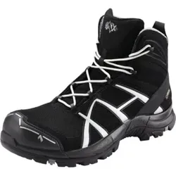 Haix Schnürstiefel schwarz/silber Black Eagle Safety 40 Mid ESD, S3, EU-Schuhgröße: 50