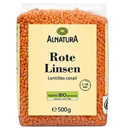 ALNATURA Bio Rote Linsen 500,0 g