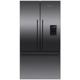 Fisher & Paykel Side by Side Kühlschrank RF540ADB5, 90 cm, Matt Schwarz INOX