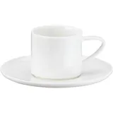 Asa Selection à table Espressotasse mit Untertasse Warmes Weiß 60ml