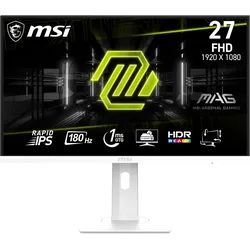 MSI MSI MAG 274PFWDE Gaming Monitor - 180Hz, 1ms, Weiß