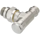 Danfoss Rücklaufverschraubung RLV 15 R 1/2 Zoll Pressfit Eck vernickelt