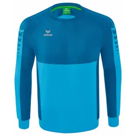 Erima Six Wings Sweatshirt Curacao/Mykonos S
