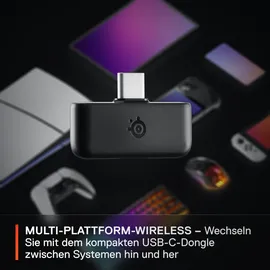 SteelSeries Arctis Nova 5P Wireless PlayStation Schwarz