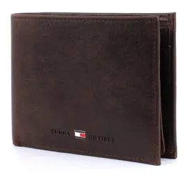 Tommy Hilfiger Johnson Flap And Coin Pocket Brieftasche Brown One Size