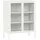 [en.casa] Sideboard Fauske 80 x 101,5 x 40 cm Weiß