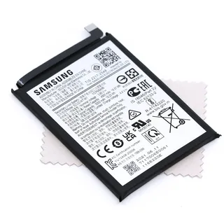 Akku für Samsung Original Scud-WT-W1 für Samsung Galaxy A22 5G (A226B) mit mungoo Displayputztuch