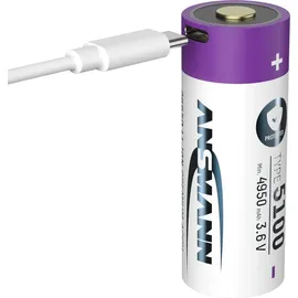 Ansmann Li-Ion 26650 5100mAh 3,6V Micro-USB Buchse 1307-0012