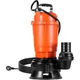 Vevor Tauchpumpe 550W Schmutzwasserpumpe 18000l/h mit 5,08cm Auslass und 10m max. Förderhöhe