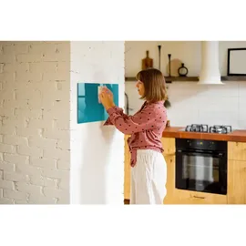 Tulup Magnettafel 60 x 40 cm Blau