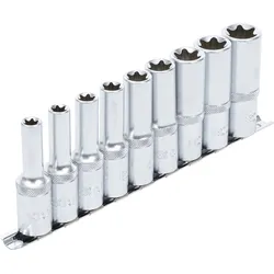 BGS 2026 Nüsse TORX aussen E-Profil LANGE AUSFÜHRUNG E10-E24 12,5mm (1/2")