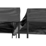 Tourtecs Regenrinne für Pavillon 1 Stück Schwarz