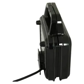 Tefal UltraCompact 3-in-1 Sandwich-Waffel-Panini Kombigerät, Antihaftbeschichtung, wärmeisolierter Griff, Edelstahl/Schwarz, SW383D10