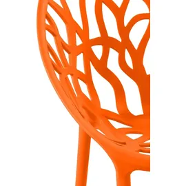 CLP Hope Stapelstuhl 59 x 60 x 80 cm orange 4 St.