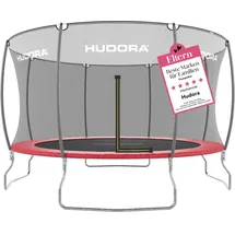 Hudora Fantastic 400V 400 cm inkl. Sicherheitsnetz rot