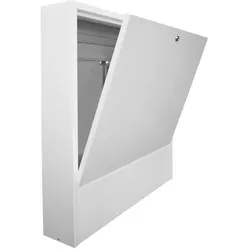 Verteilerschränke Aufputz, weiß, Tiefe 130mm (Ausführung: L=1500 mm)