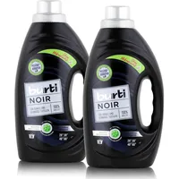 burti Noir Feinwaschmittel 1,45L - Für dunkle & schwarze Textilien (2er Pack)