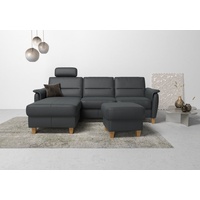 Home Affaire Ecksofa »Palmera«, schwarz