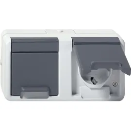 Gira 2-fach 478130 Grau 1 St.