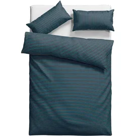 Bruno Banani Jassen Gestreift Blau 135 x 200 cm + 2 x 40 x 80 cm