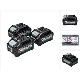 Makita BL4040 XGT 40V Li-Ion 3 x 4,0 Ah
