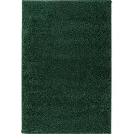 Bruno Banani Hochflor-Teppich BRUNO BANANI "Shaggy Soft" Gr. 6, grün (dunkelgrün), B:200cm H:30mm L:290cm, Kunstfaser, Teppiche, gewebt, Uni Farben, besonders weich und kuschelig, Kundenliebling
