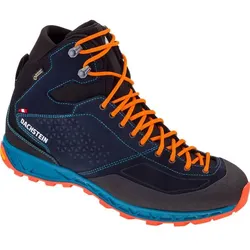 DACHSTEIN Herren Mid-Cut-Schuhe SUPER FERRATA MC, poseidon/ orange, 46