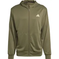 Adidas Herren Kapuzensweat Train Essentials, OLISTR/PULLIM, XXL