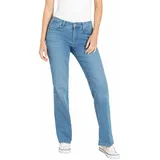 MAC Jeans Laura in Baby blauer Waschung mit Flared Fit-D36 / L32