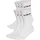 adidas Linear Crew Socken 6er Pack Schwarz/Weiß 37-39