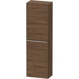 Duravit D-Neo Halbhochschrank 40 x 132 x 24 cm Nussbaum Dunkel