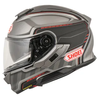 Shoei GT-Air 3 Discipline Grau/Rot/Schwarz XL