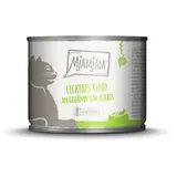 MjAMjAM Leckere Mahlzeit 200g Dose Katzennassfutter 6 x 200 Gramm leckeres Rind an gedämpftem Kürbis