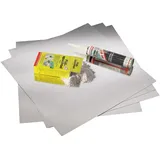 Magnetoplan Magnettafel 50 x 50 cm Grau