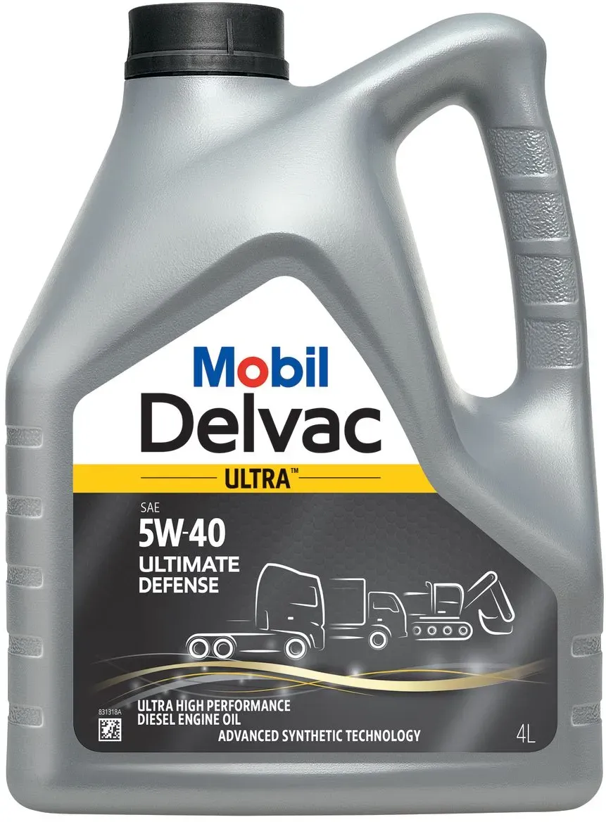 Olio motore MOBIL 157413 DELVAC Ultra 5W40 Ultimate Defence 4L