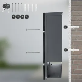 monzana Design anthrazit inkl. Zeitungsfach