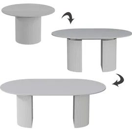 Vicco Calero 120 x 60 cm ausziehbar weiß