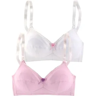 petite fleur by lascana PETITE FLEUR Still-BH Damen flieder+weiß Gr.95B